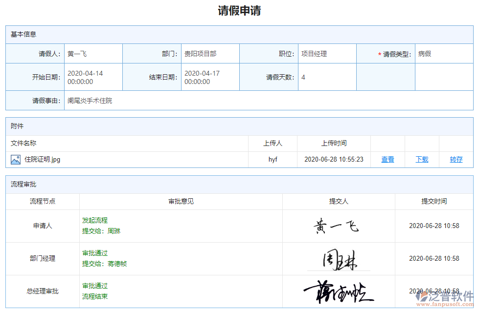 請(qǐng)假管理