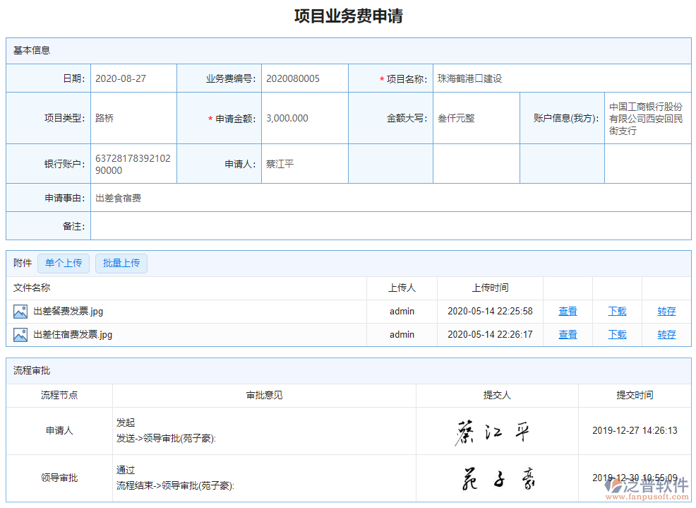 投標(biāo)項目信息登記