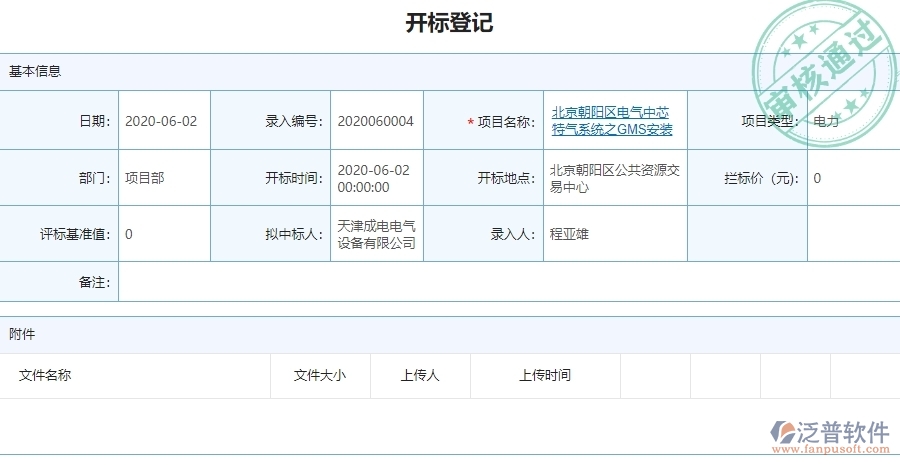 電力行業(yè)開標登記應注意的事項