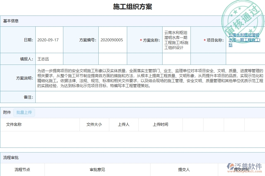 泛普軟件-弱電工程管理系統(tǒng)在施工組織方案中的注意事項(xiàng)
