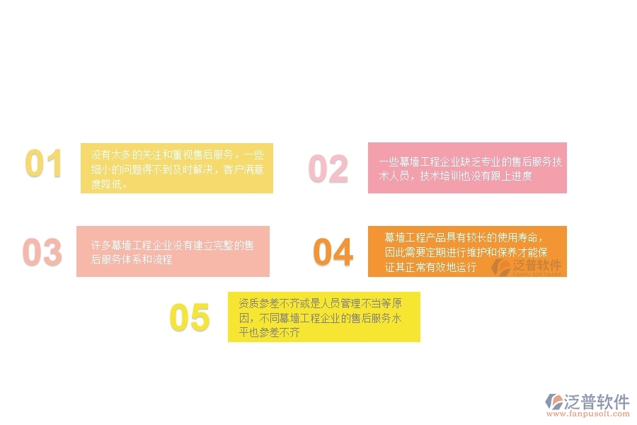 　一、幕墻工程企業(yè)在售后運(yùn)維管理中存在的問題