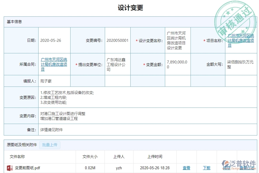 二、泛普軟件-機(jī)電工程管理系統(tǒng)如何解決企業(yè)設(shè)計(jì)變更查詢遇到的核心難點(diǎn)