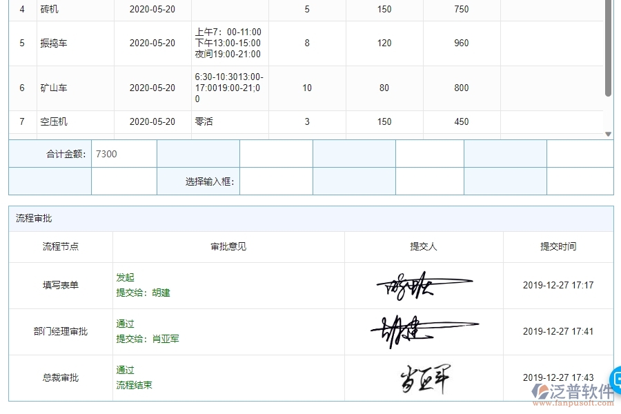 三、園林工程企業(yè)系統(tǒng)中使用泛普軟件機械費管理的優(yōu)點