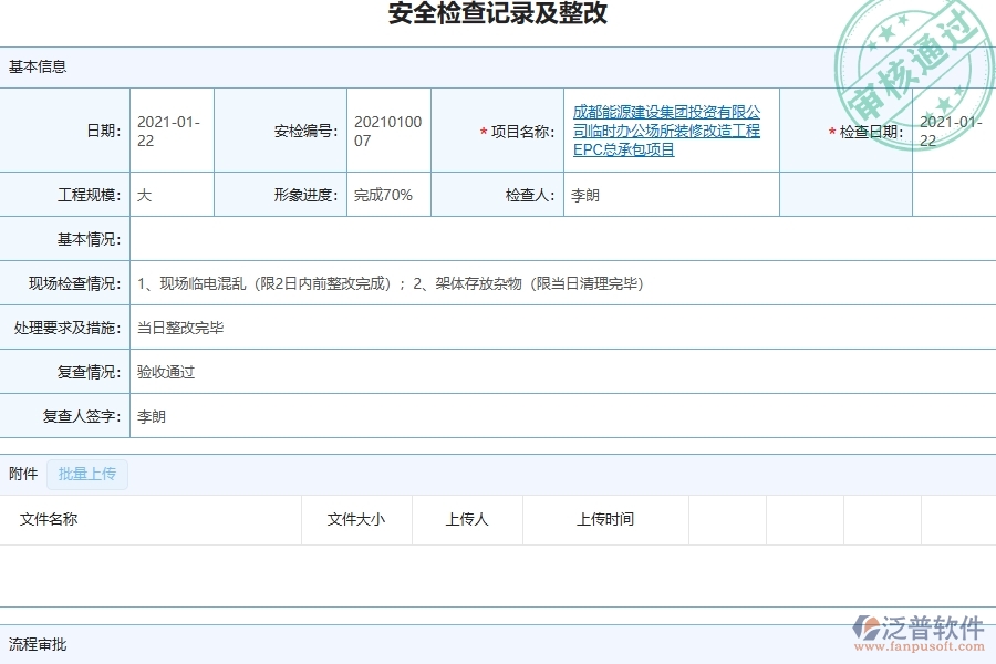 三、泛普軟件-機電工程管理系統(tǒng)中安全報表的幾個優(yōu)勢是什么