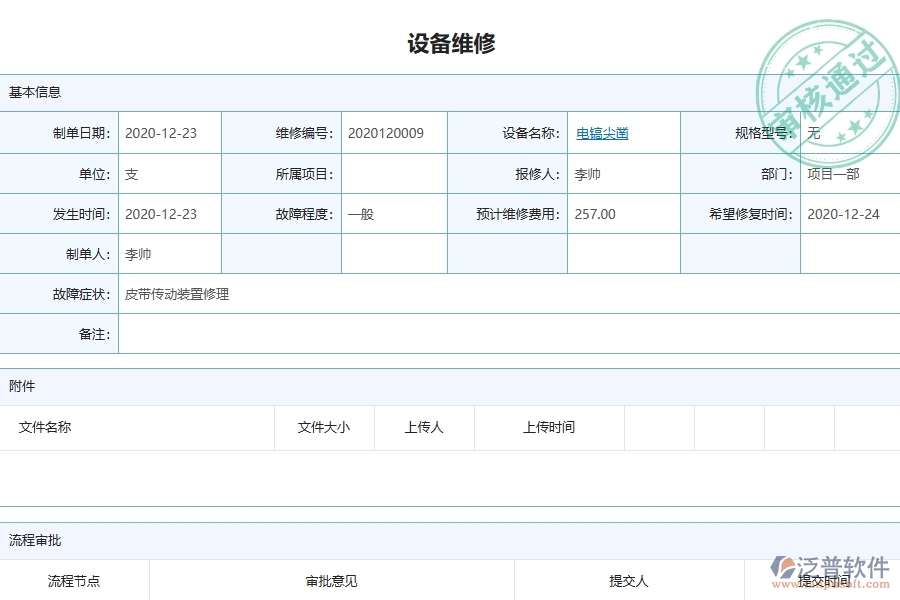 三、泛普軟件-幕墻工程設(shè)備維修管理系統(tǒng)為企業(yè)帶來的價值