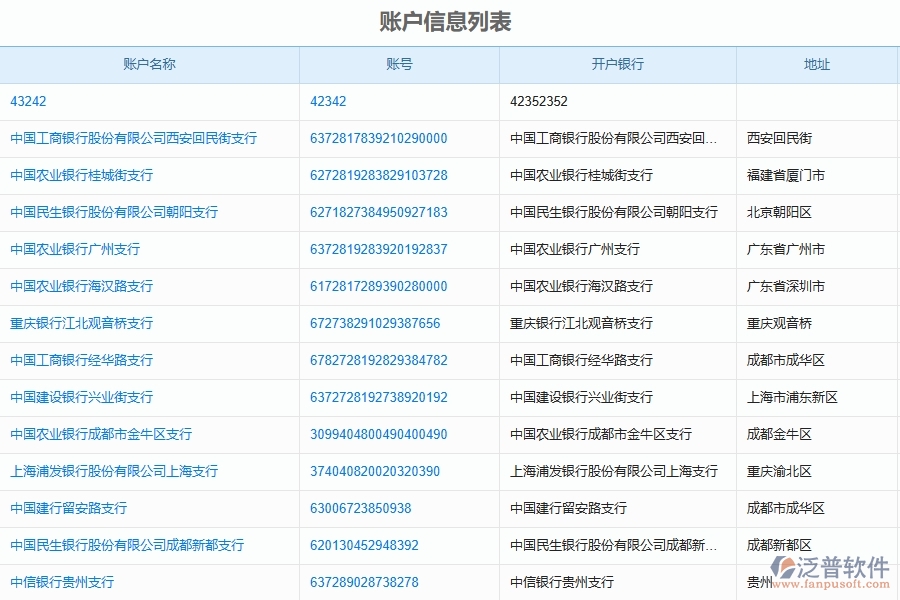 四、使用泛普軟件-幕墻工程賬戶信息管理系統(tǒng)的核心優(yōu)勢