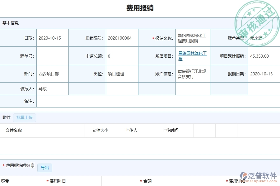 四、泛普軟件-園林工程企業(yè)項(xiàng)目總成本統(tǒng)計(jì)表(按收付款取數(shù))的重要性