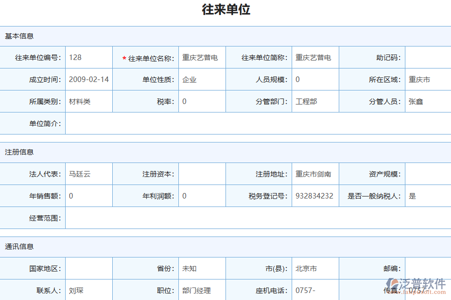 泛普軟件-園林工程企業(yè)管理系統(tǒng)中供應(yīng)商報(bào)表為企業(yè)帶來(lái)的價(jià)值
