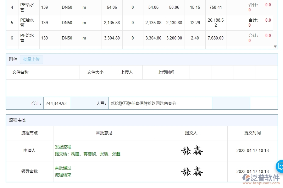 四、泛普軟件-幕墻工程管理系統(tǒng)在材料需用計劃明細查詢中的解決方案