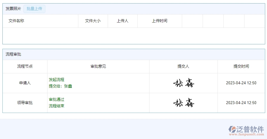 四、泛普軟件-幕墻工程系統(tǒng)中開票登記列表管理的競爭優(yōu)勢