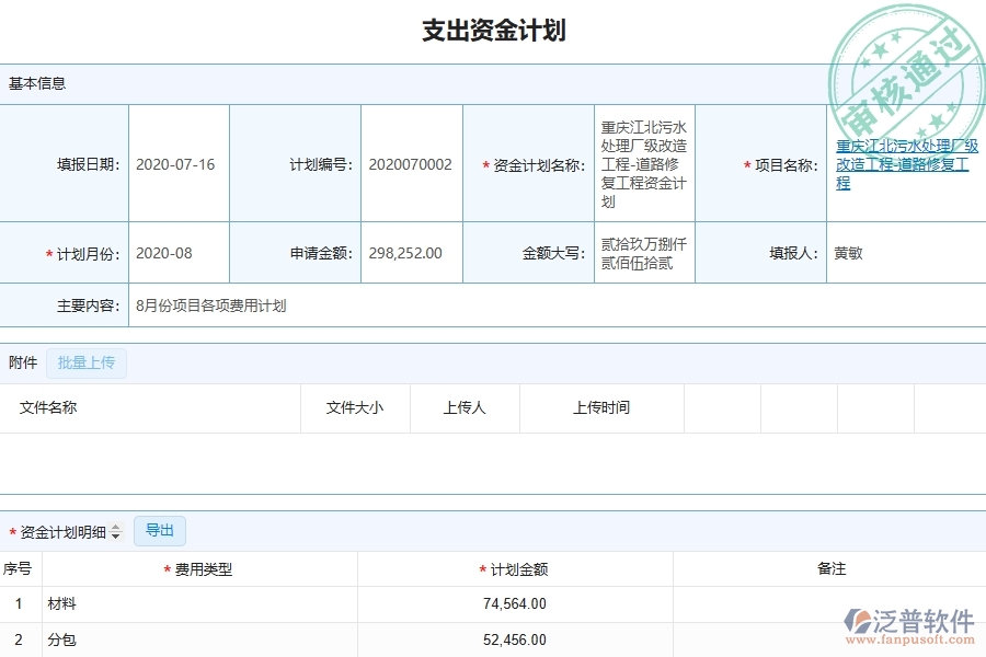 泛普軟件-弱電工程企業(yè)管理系統(tǒng)有效提升企業(yè)資金計(jì)劃的措施