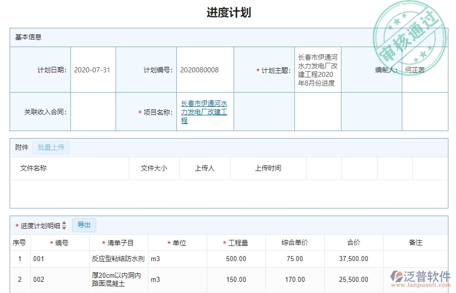 二、泛普軟件-機(jī)電工程項(xiàng)目管理系統(tǒng)在產(chǎn)值進(jìn)度計(jì)劃中的價(jià)值