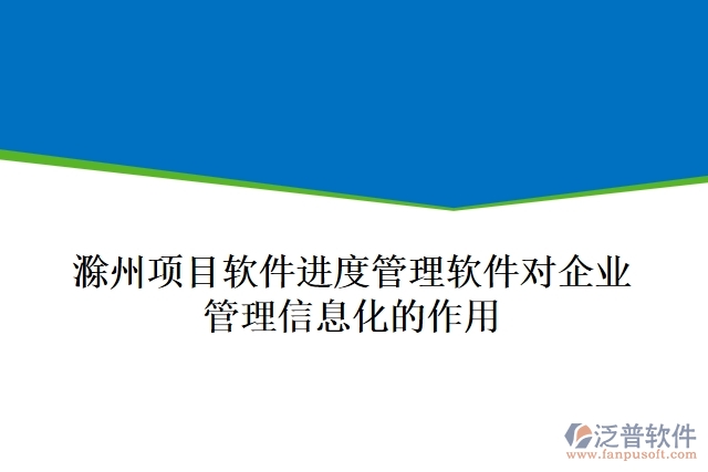 滁州項(xiàng)目軟件進(jìn)度管理軟件對(duì)企業(yè)管理信息化的作用
