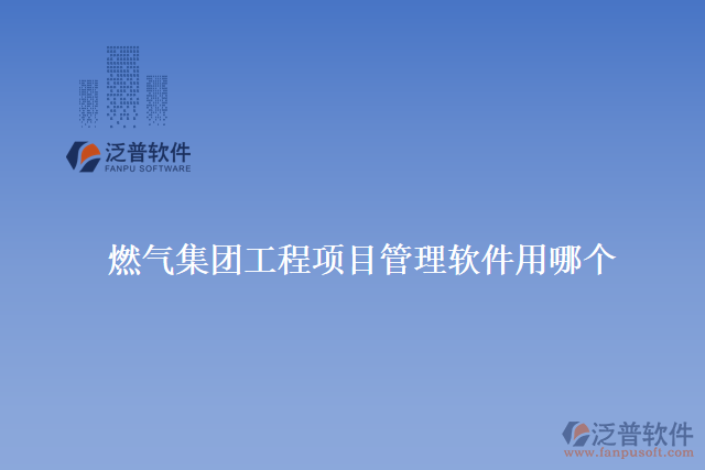 燃?xì)饧瘓F(tuán)工程項(xiàng)目管理軟件用哪個