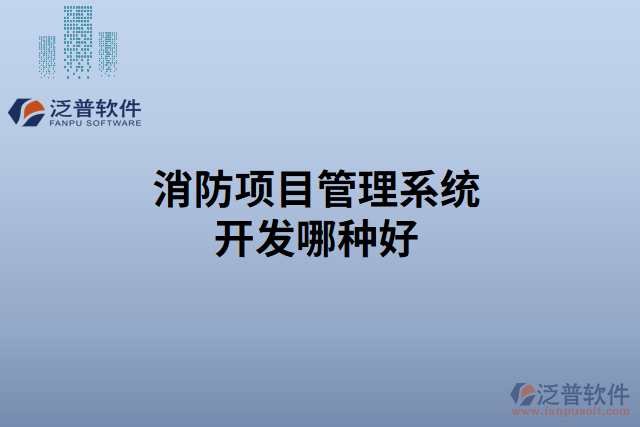 消防項目管理系統開發(fā)哪種好