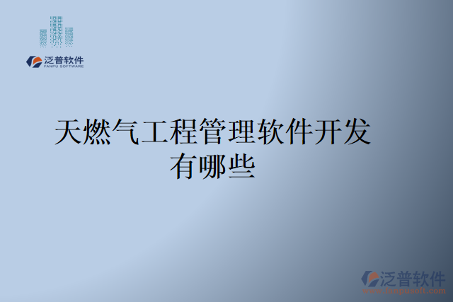 天燃?xì)夤こ坦芾碥浖_發(fā)有哪些