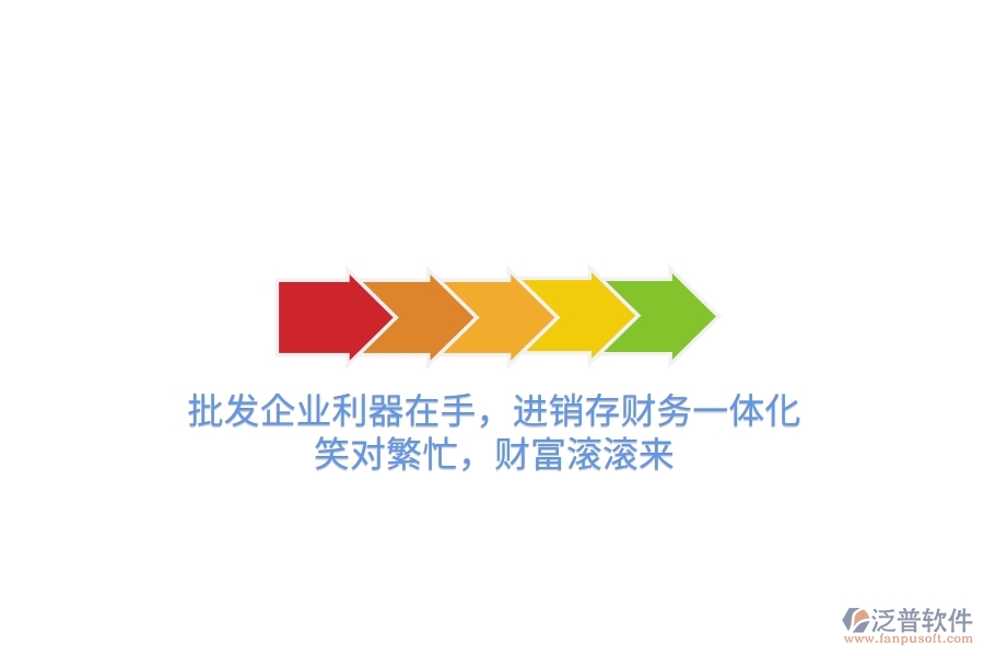 批發(fā)企業(yè)利器在手，進(jìn)銷存財(cái)務(wù)一體化，笑對(duì)繁忙，財(cái)富滾滾來(lái)