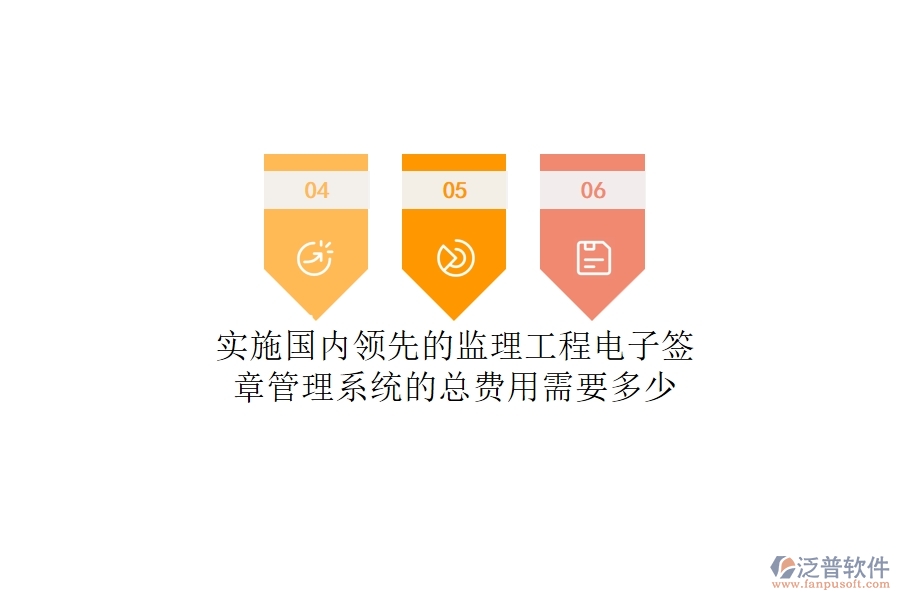 實(shí)施國(guó)內(nèi)領(lǐng)先的監(jiān)理工程電子簽章管理系統(tǒng)的總費(fèi)用需要多少？