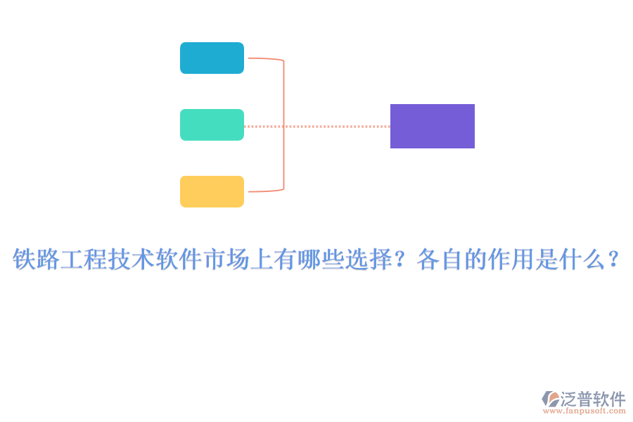 鐵路工程技術(shù)軟件市場(chǎng)上有哪些選擇？各自的作用是什么？