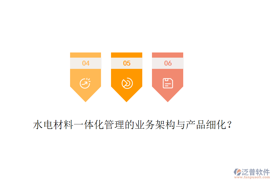 水電材料一體化管理的業(yè)務(wù)架構(gòu)與產(chǎn)品細(xì)化？