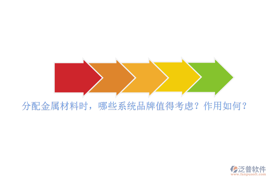 分配金屬材料時，哪些系統(tǒng)品牌值得考慮？作用如何？