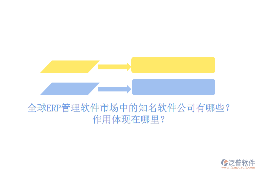 全球ERP管理軟件市場(chǎng)中的知名軟件公司有哪些？作用體現(xiàn)在哪里？