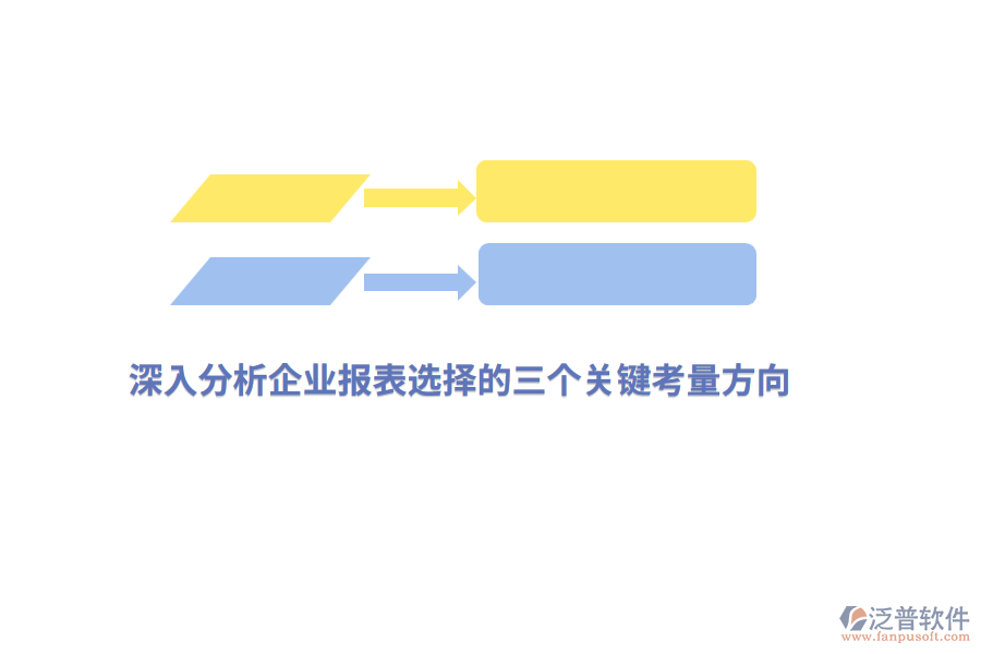 深入分析企業(yè)報表選擇的三個關(guān)鍵考量方向