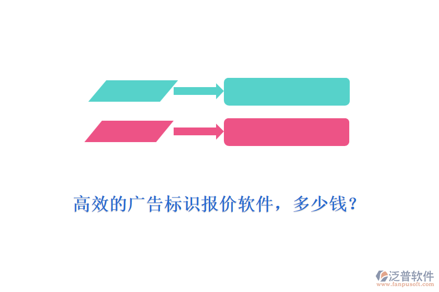 高效的廣告標識報價軟件，多少錢？