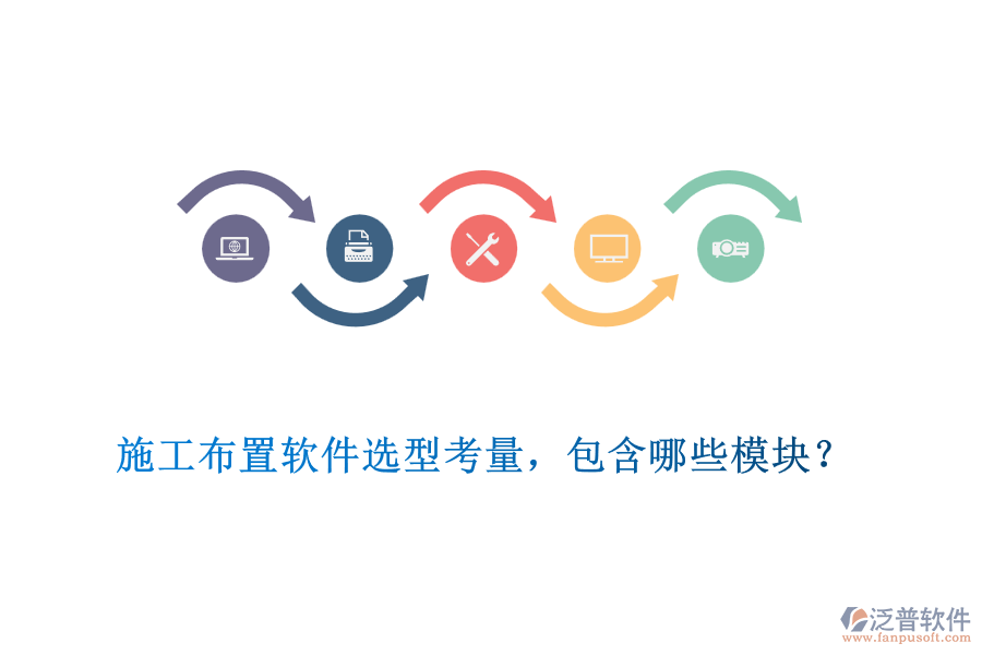 施工布置軟件選型考量，包含哪些模塊？