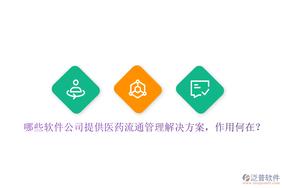 哪些軟件公司提供醫(yī)藥流通管理解決方案，作用何在？