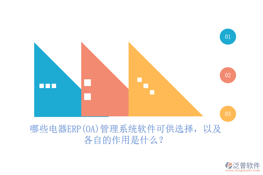 哪些電器ERP(OA)管理系統(tǒng)軟件可供選擇，以及各自的作用是什么？