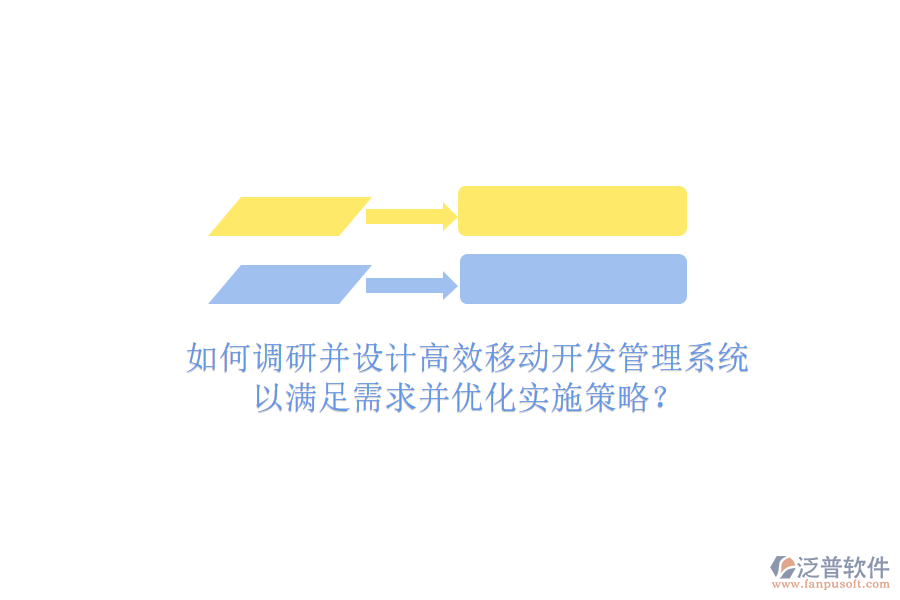 如何調(diào)研并設(shè)計高效移動開發(fā)管理系統(tǒng)，以滿足需求并優(yōu)化實施策略?