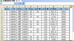 怎樣制作工資表表頭？